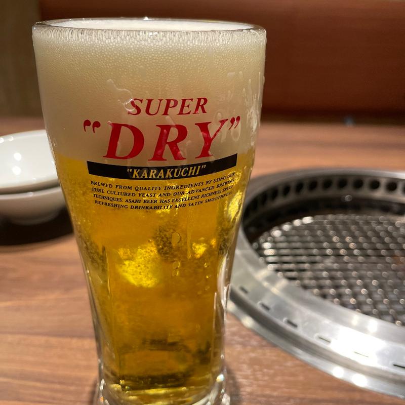 生ビール(焼肉なべしま 土井店)