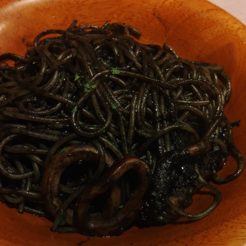 イカスミパスタ(サイゼリヤ ユアエルム青戸店 )