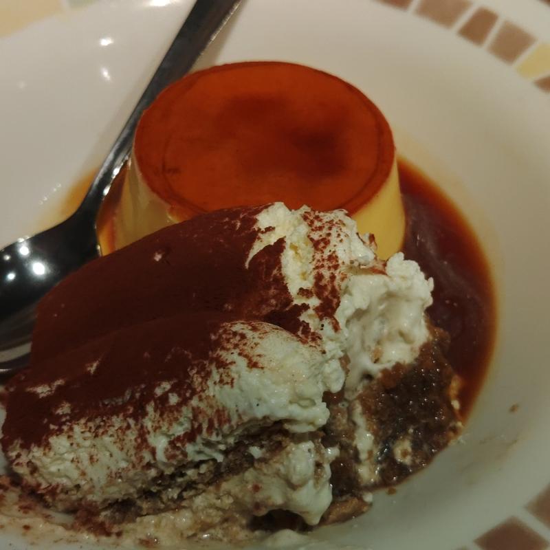 ティラミスとプリン(サイゼリヤ ユアエルム青戸店 )