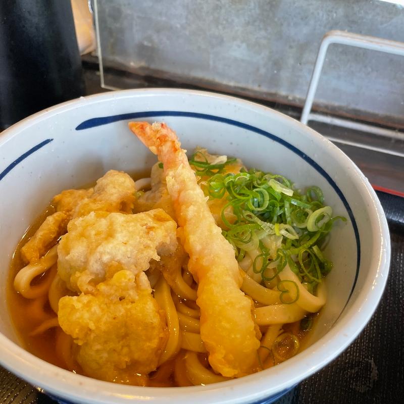 天ぷらぶっかけ(おにやんま 東品川店 )