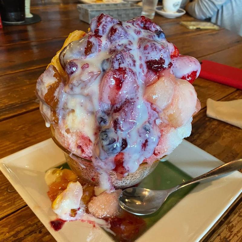 盛り合わせかき氷(Gallery&Cafe　Contrail （ギャラリー&カフェ コントレール）)