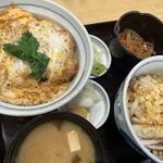 かつ丼・冷やしたぬきうどんセット