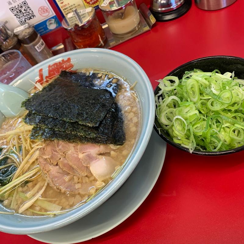 醤油ネギチャーシュー麺 中盛(ラーメン山岡家 江別店)