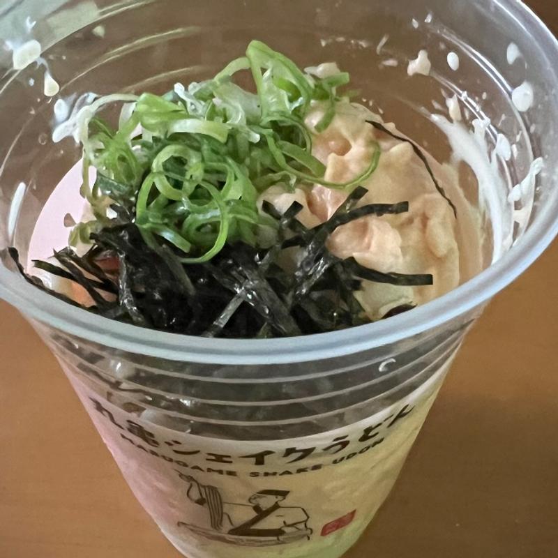 明太ポテサラクリームうどん(丸亀製麺 長岡店 )