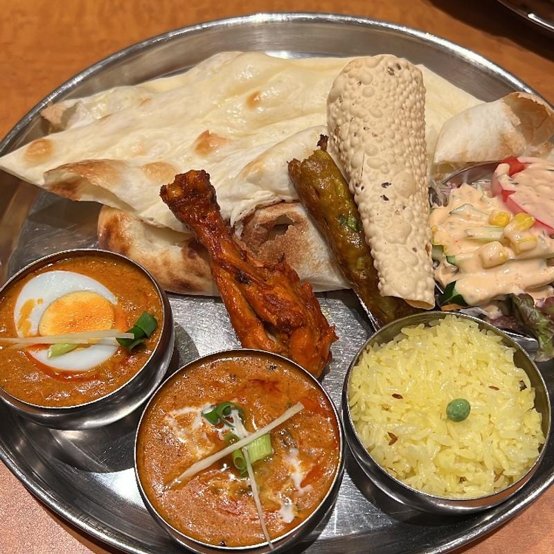 マザーインディア スペシャル ミール (マザーインディア　三越前店)