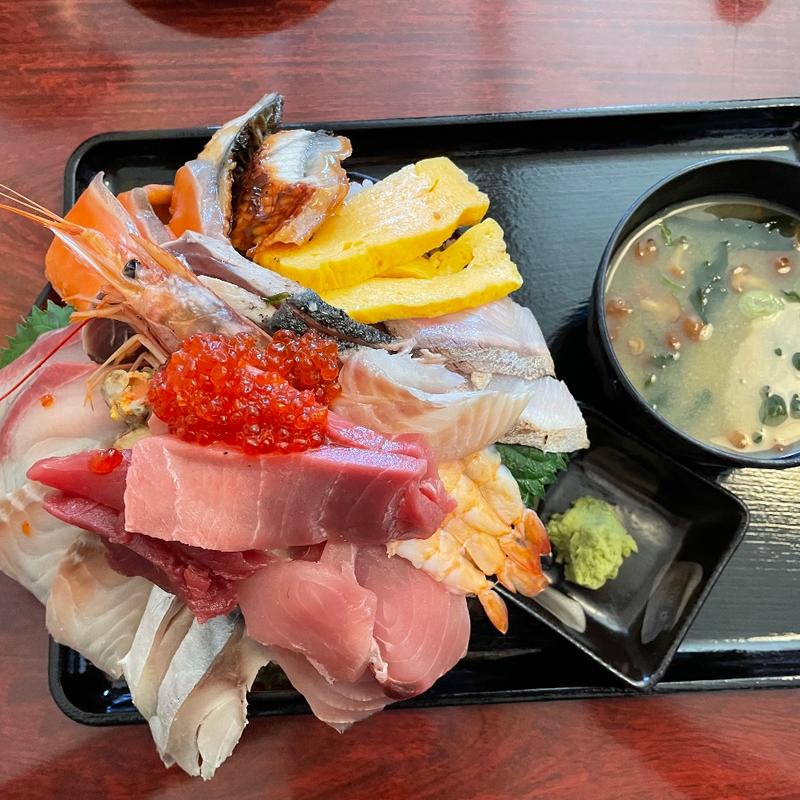 海鮮丼　上(美食倶楽部 ぶっこん亭)