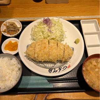 ロースカツ定食(渋谷 げんかつ)