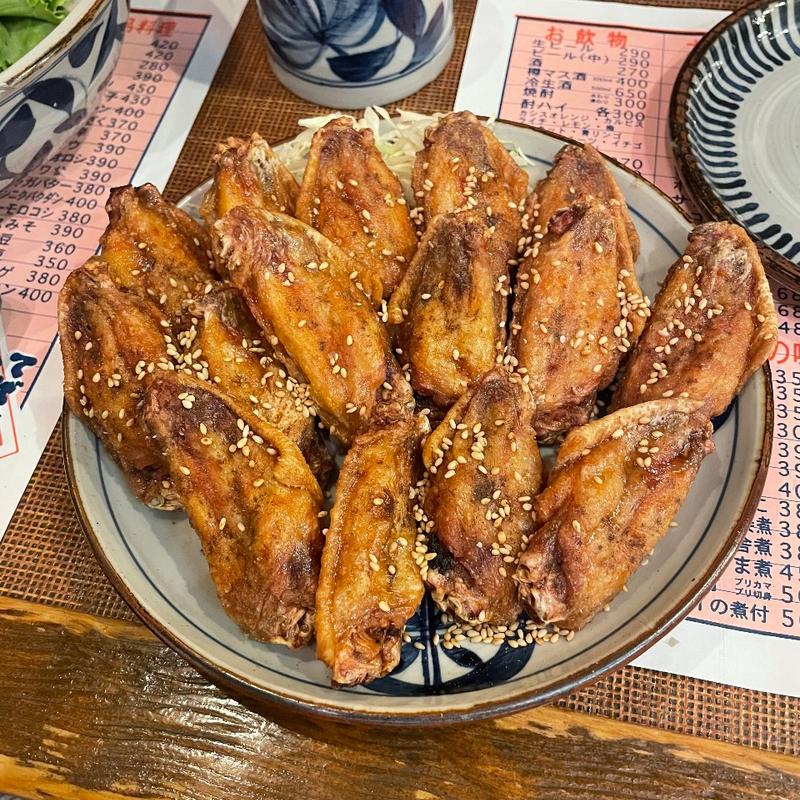 てば先揚げ(手羽先太郎 中店 （てばさきたろう）)