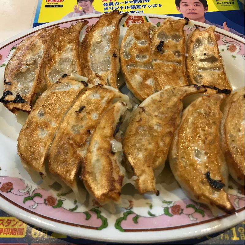 焼き餃子(餃子の王将 池袋東口店)