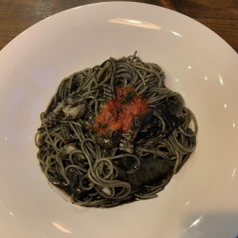 いかすみのパスタ(ロココ ダイナー)