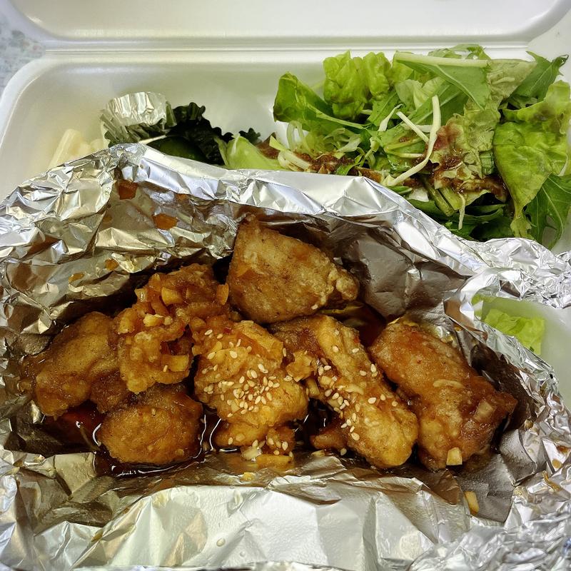 油淋鶏弁当(おらい食堂)