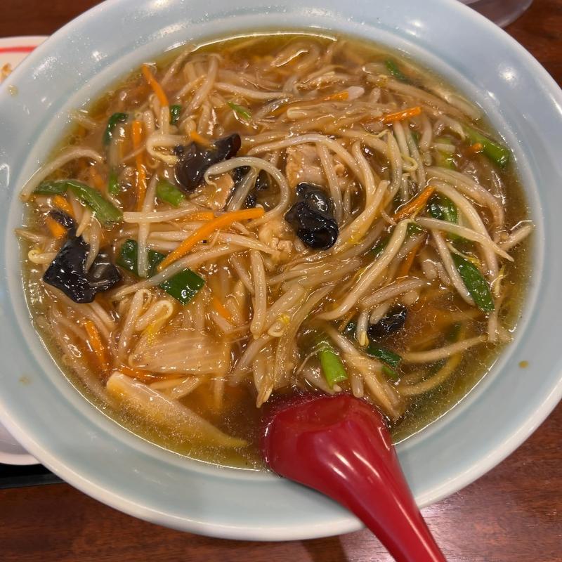もやしあんかけラーメン(めん王 沼南店)