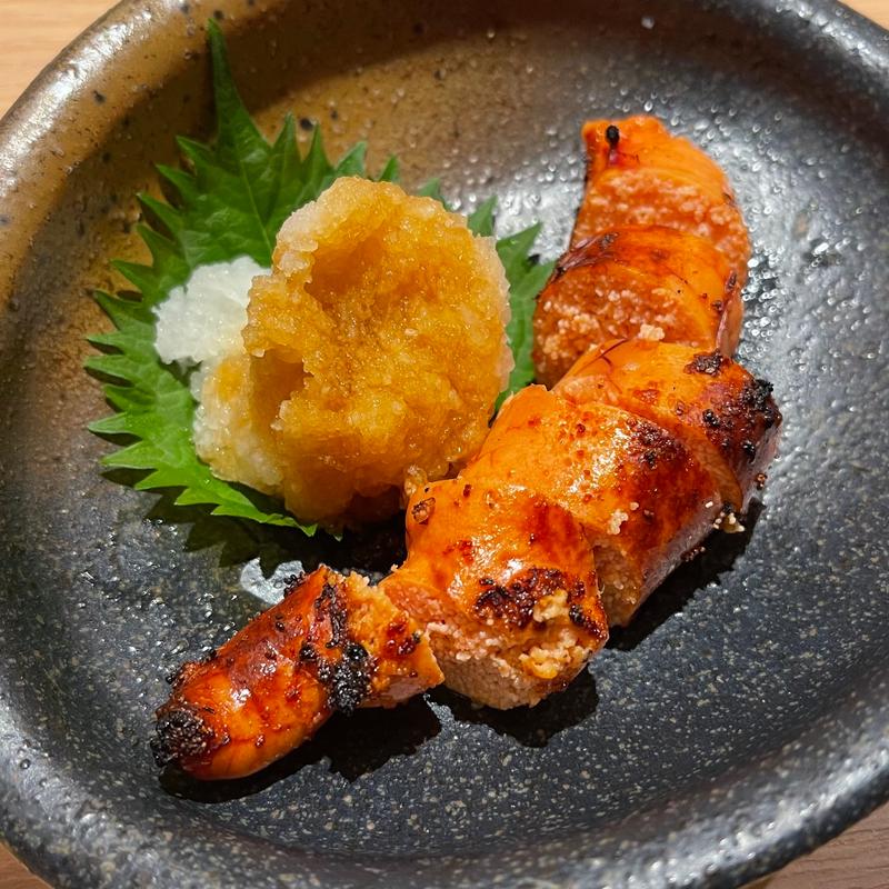 炭火炙り明太子(焼き鳥　きんざん　住吉店)