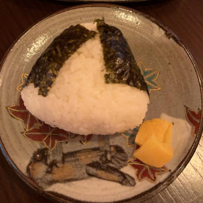 おにぎり(季節料理 つくし)