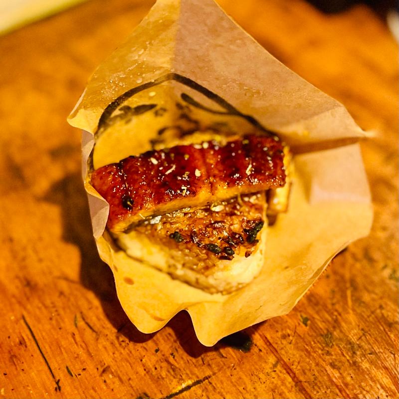 鰻焼きおにぎり(浅草うなな)