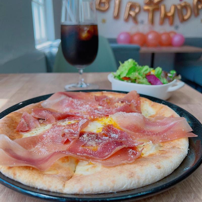 ピザセット(NEMS CAFE)