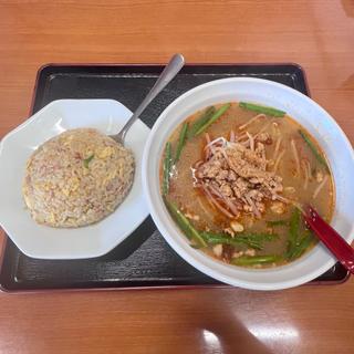 台湾味噌ラーメン 炒飯セット(福来順 )