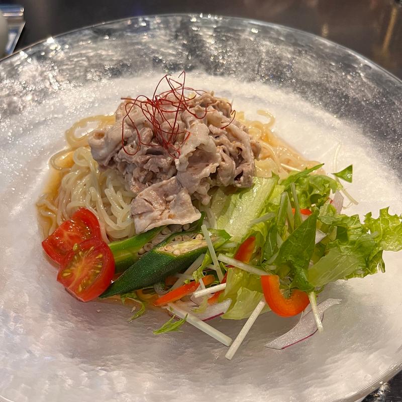 冷麺(博多 華都飯店)