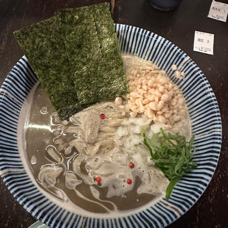 アイスニボシラテ(限定)(煮干結社 弘前店)