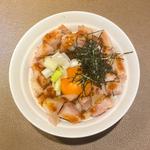 炙りチャーシューご飯(Tokyo Style Noodleほたて日和)