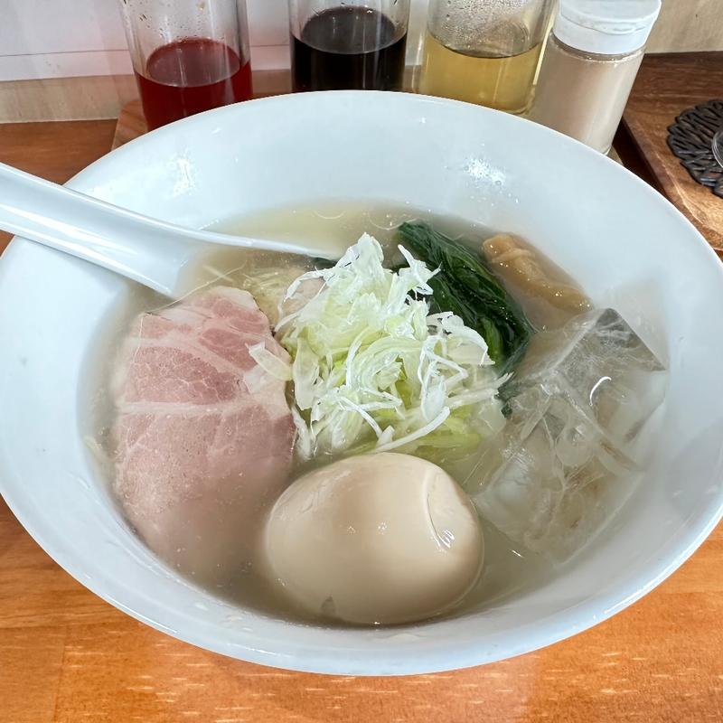 冷製貝出汁そば(中華そば 芳（かぐわ）)