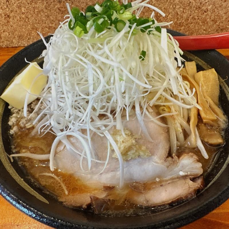 味噌ガッツ、バタートッピング(らーめん 味噌ガッツ )