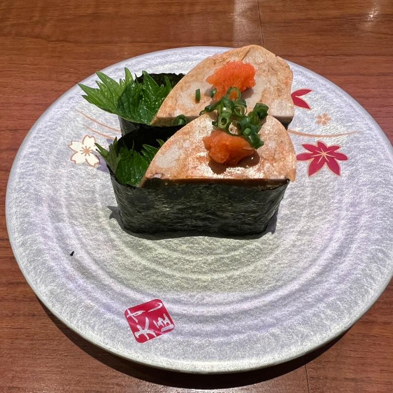 冬の珍味あん肝軍艦(すし大臣 佐賀店 （すしだいじん）)