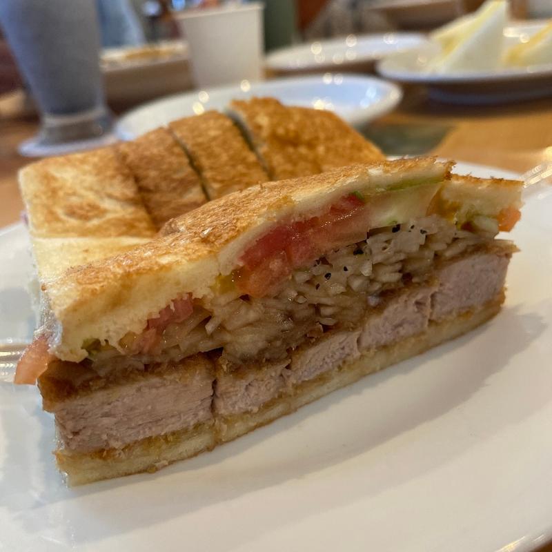 カツサンド(福菱/Kagerou Café/かげろうカフェ)