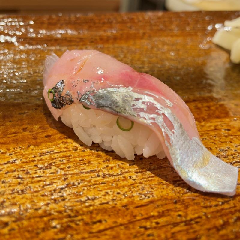 鯵(鮨 歴々 百番街店 )