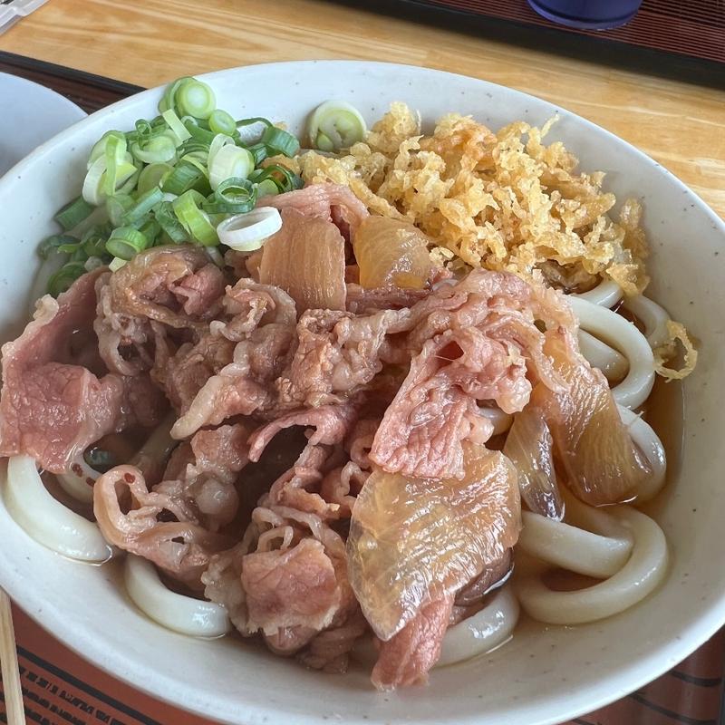 肉うどん(めんくい )