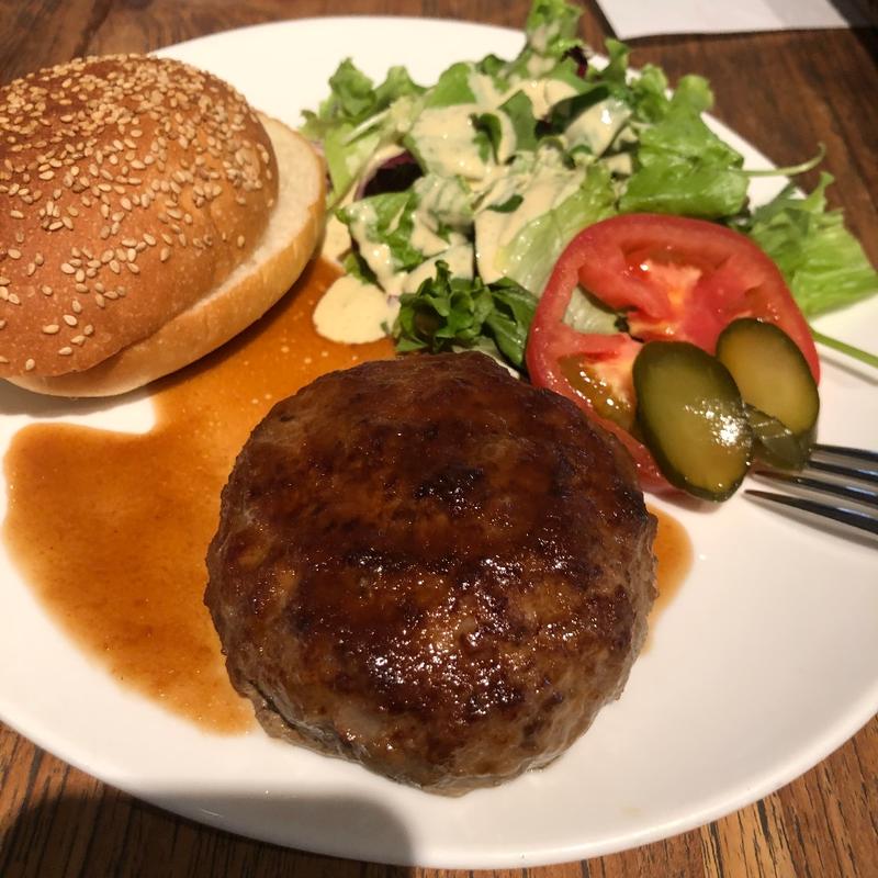 ボスケハンバーグ(三橋の森 カフェ・ボスケ)