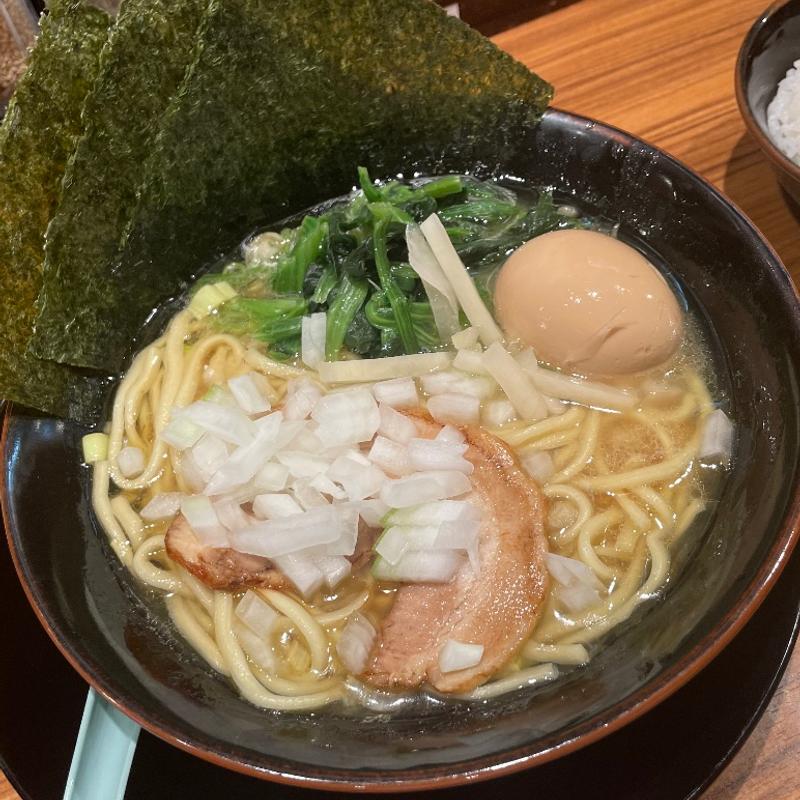 味玉ラーメン(横浜家系ラーメン壱角家 新橋店)