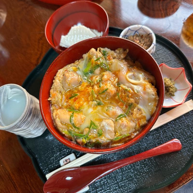 親子丼(水だき 萬治郎)