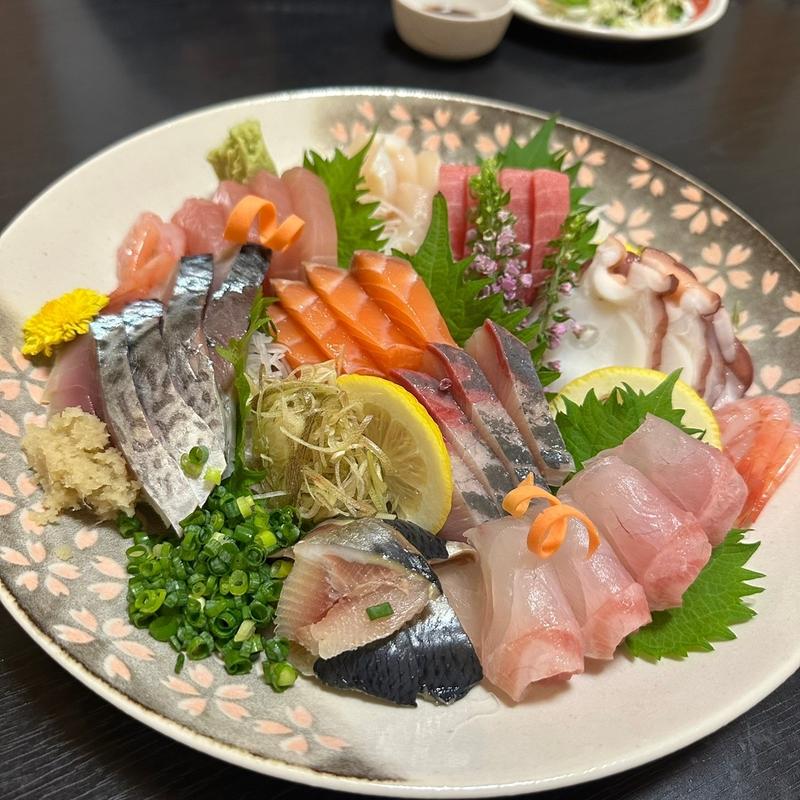 刺身盛り合わせ(川喜屋)