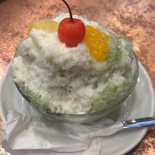 かき氷（宇治ミルク）(喫茶　ビクター )