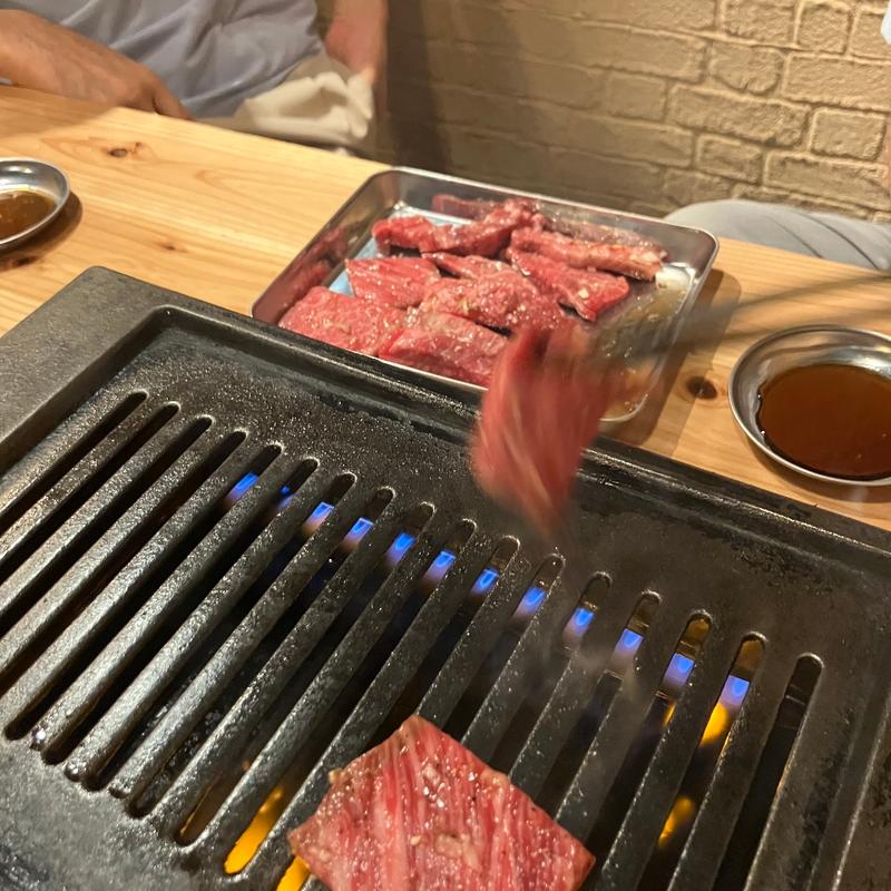 黒毛和牛A4カルビ盛り合わせ(焼肉ほるもん晴真栄)