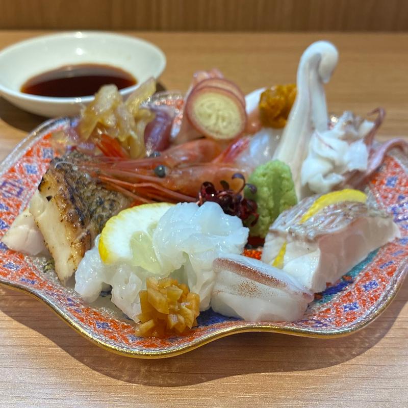 お刺身一人盛り(サケノバ シンジ)