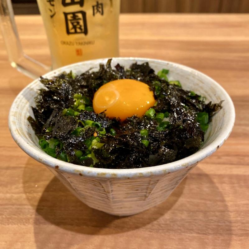 カルビ専用ご飯(焼肉ホルモン 本山園)