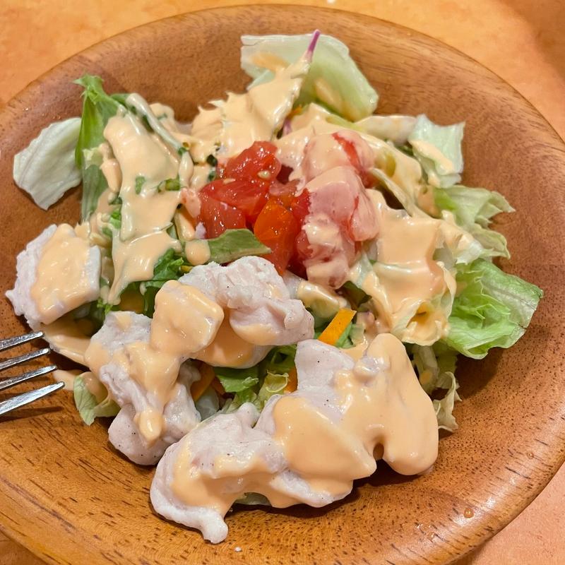 鶏肉サラダ(サイゼリヤ 長野西尾張部店 )