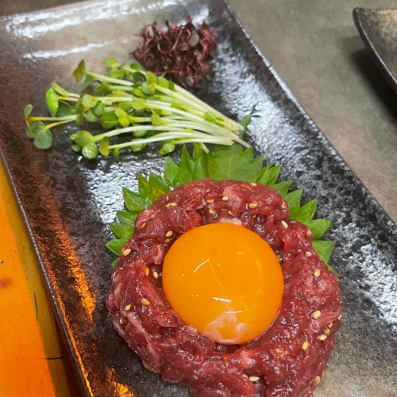 馬刺ユッケ(明石や)