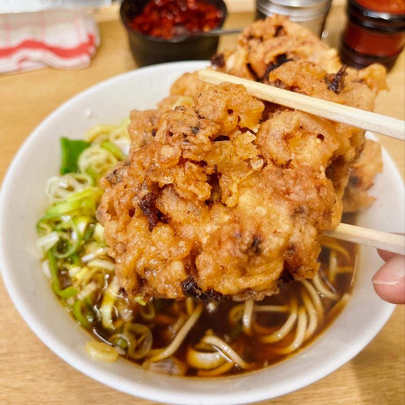 ジャボゲソ天(一由そば )