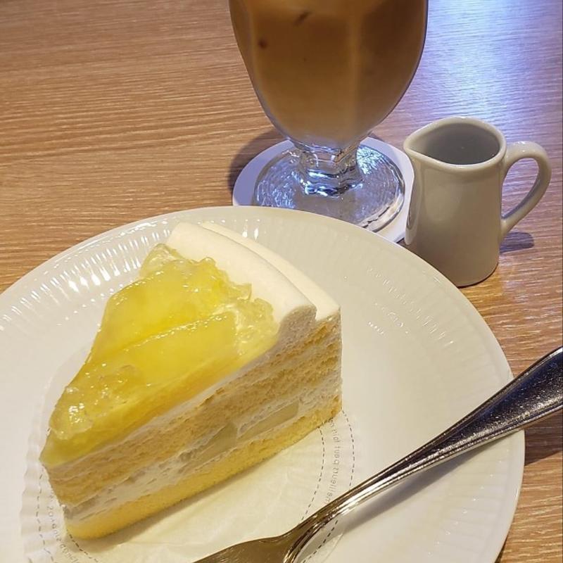 マスクメロンのショートケーキ(ダッキーダック 有楽町店)