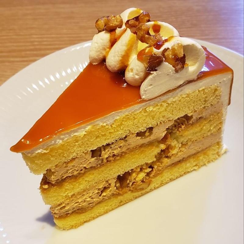 キャラメルと胡桃のショートケーキ(ダッキーダック 有楽町店)