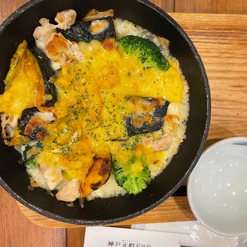 パンプキンクリームドリア(神戸元町ドリア THE OUTLETS HIROSHIMA店)