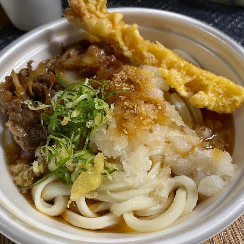 おろし肉ぶっかけ(丸亀製麺南郷)