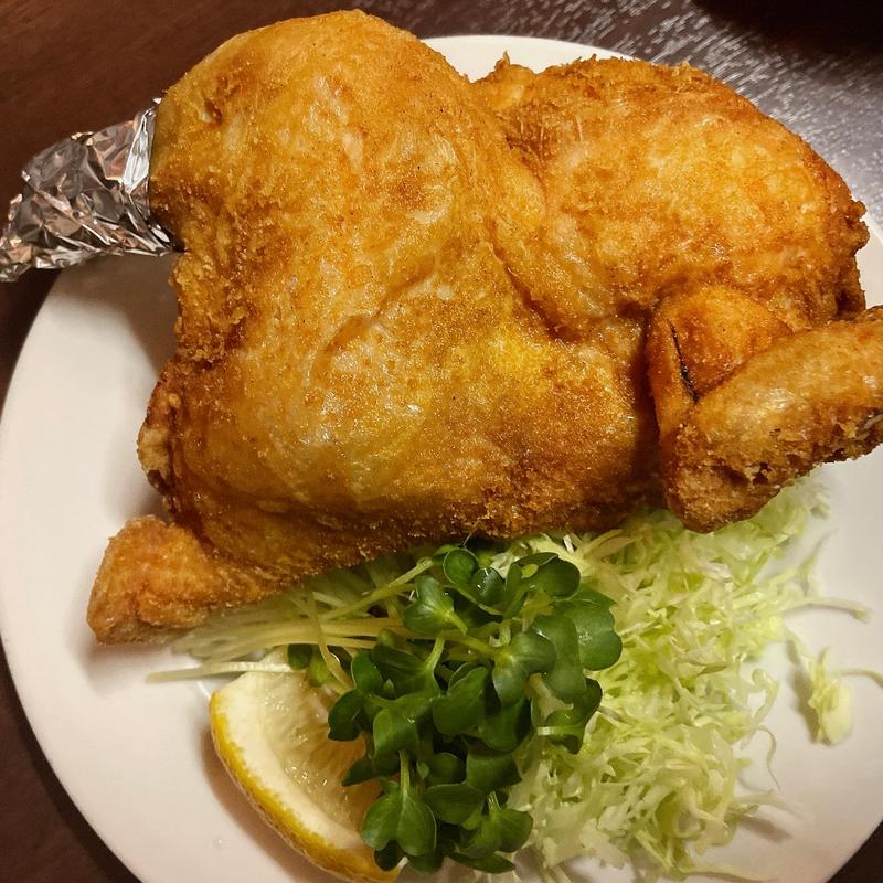 半身から揚げカレー味(鳥専門店 せきとり 本店)