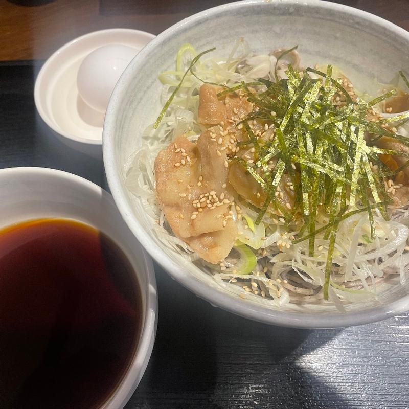 肉つけそば(つけ蕎麦酒場ぢゅるり 赤坂店)