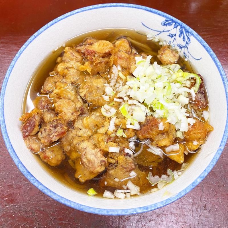 ゲソ天そば(そば うどん 鈴家)