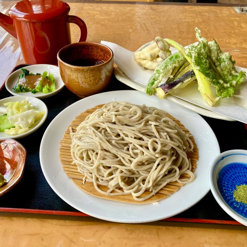 もりそば（天ぷら）(そば処霧ヶ岳 )