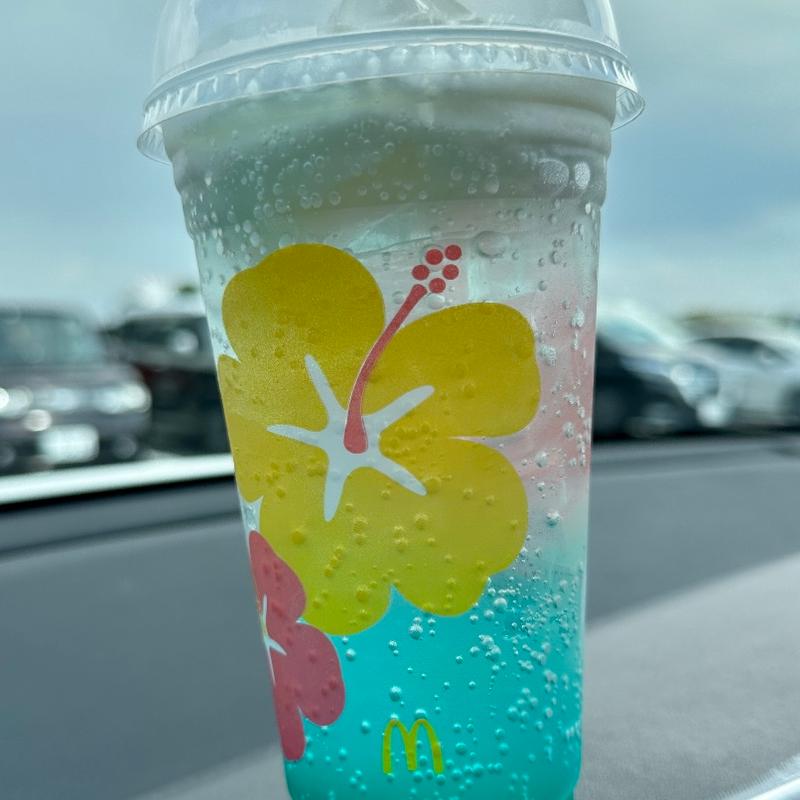 マックフロート/トロピカルブルーハワイ(マクドナルド 千葉ニュータウンジョイフル本田店)